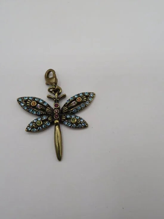 Heidi Daus Swarovski Crystals Dragonfly Charm - Picture 6 of 8